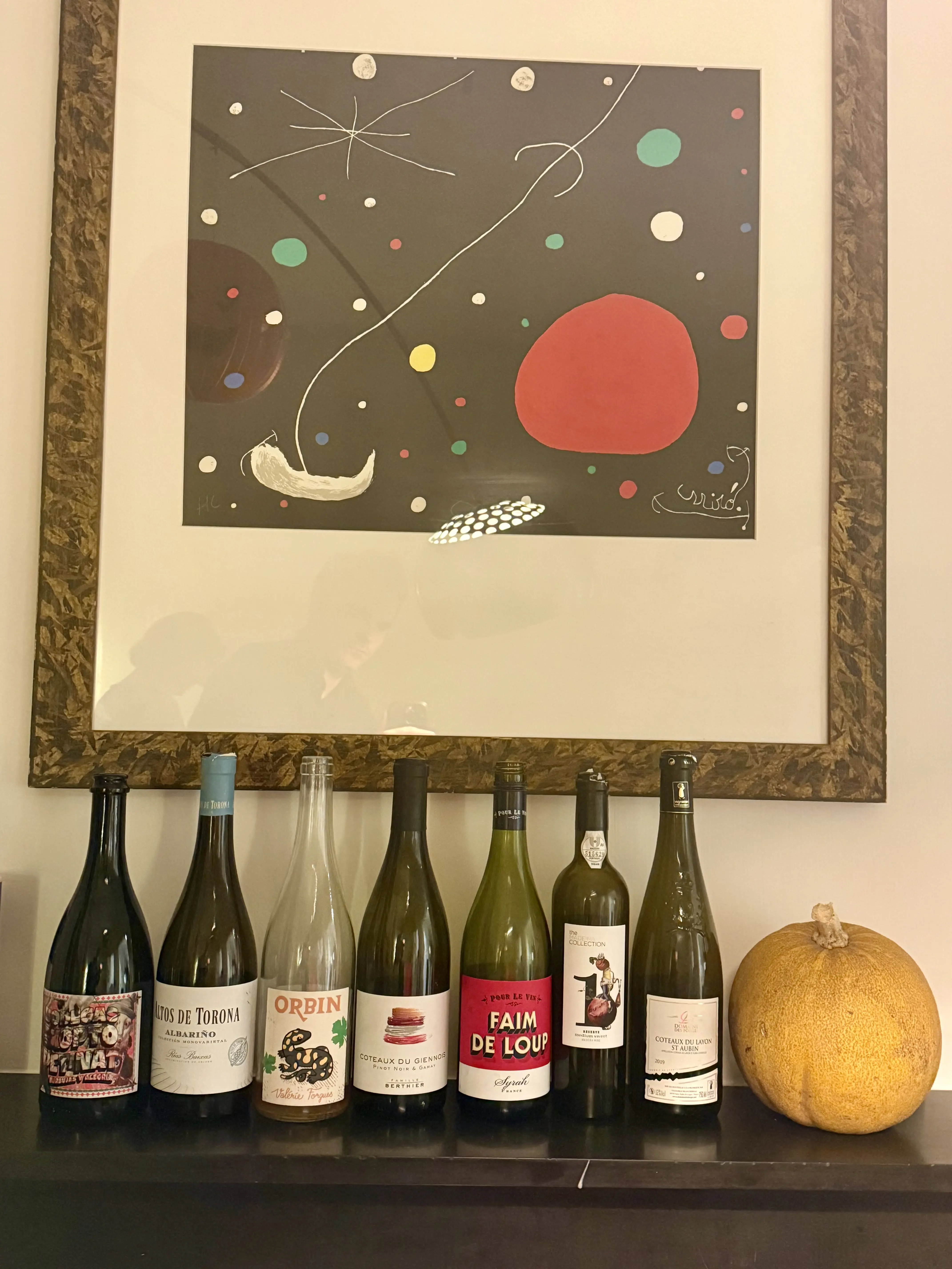 Zes wijnen klaar voor de degustatie