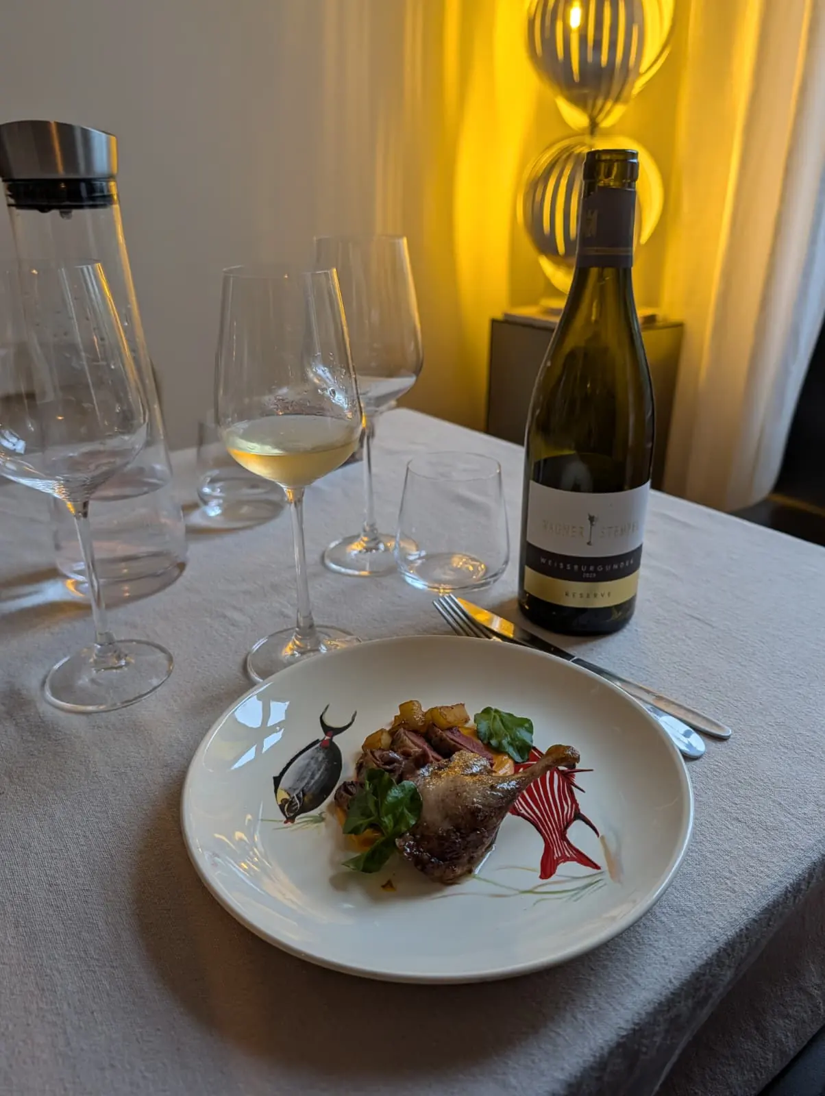 Gerecht met bijpassende wijn